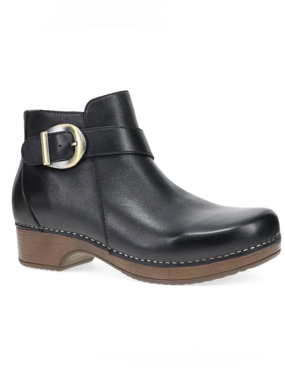 Dansko Brennan Ankle Bootie Black Size 7.5 (EU 38)